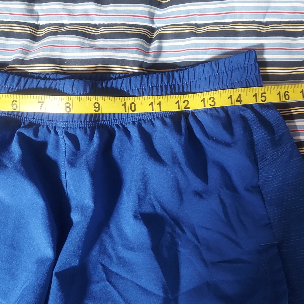 Adidas AEROREADY Women's Royal Blue Training Athletic Shorts Size Medium - Picture 8 of 10